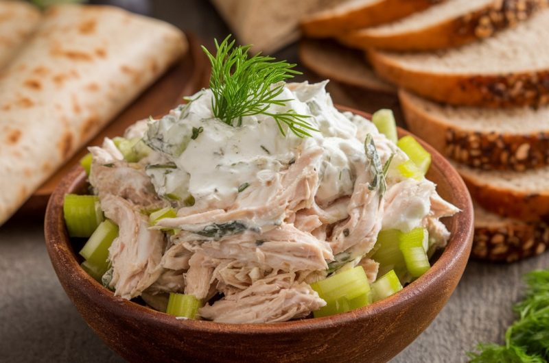 Healthy Greek Yogurt Chicken Salad Recipe