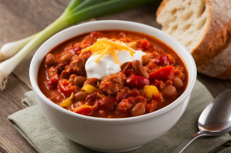 Hearty Slow Cooker Chili Recipe