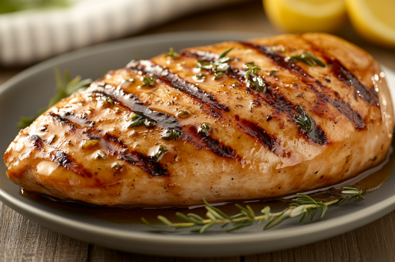 Honey-Glazed Roasted Turkey Breast with Orange Zest