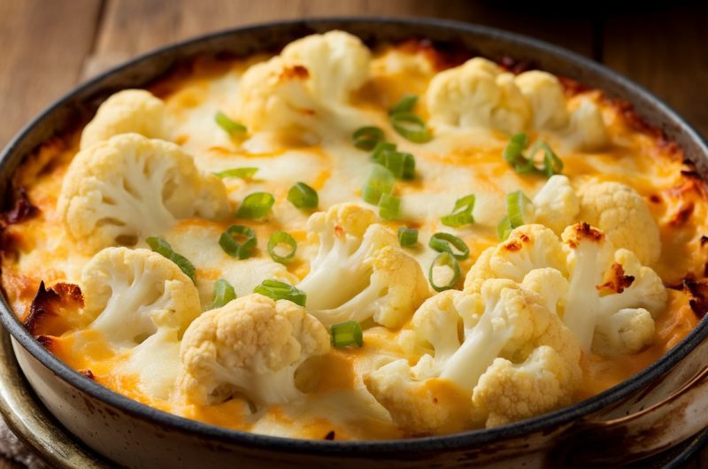 Creamy Cheesy Cauliflower Casserole for Keto Lovers