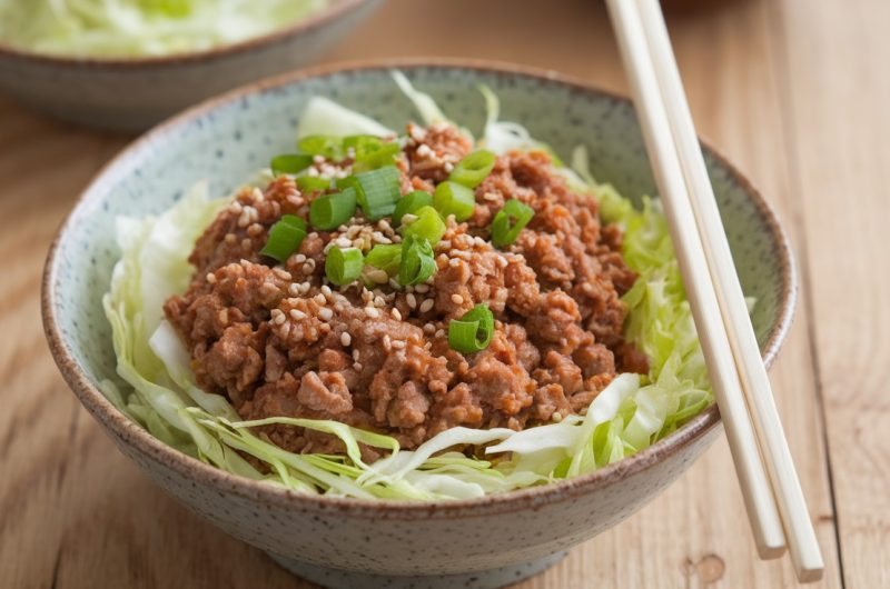 Keto-Friendly Egg Roll in a Bowl Recipe