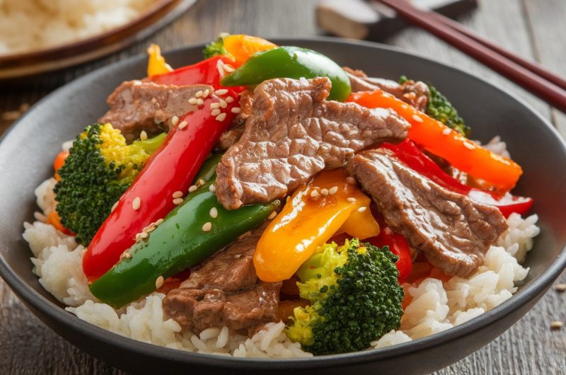 Make-Ahead Beef and Vegetable Stir-Fry Recipe