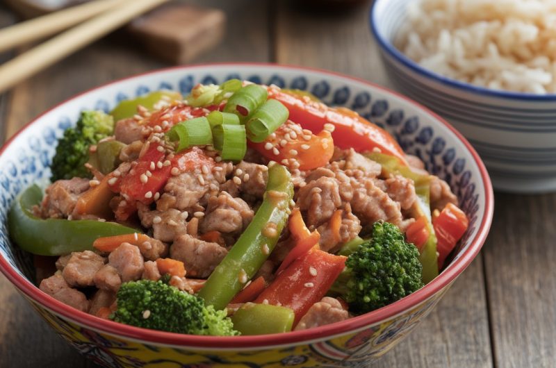 Quick and Easy Turkey and Veggie Stir-Fry