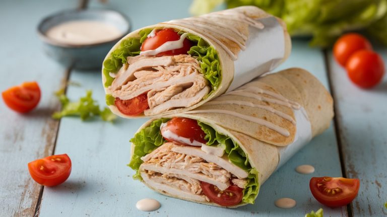 Delicious and Effortless Chicken Wraps