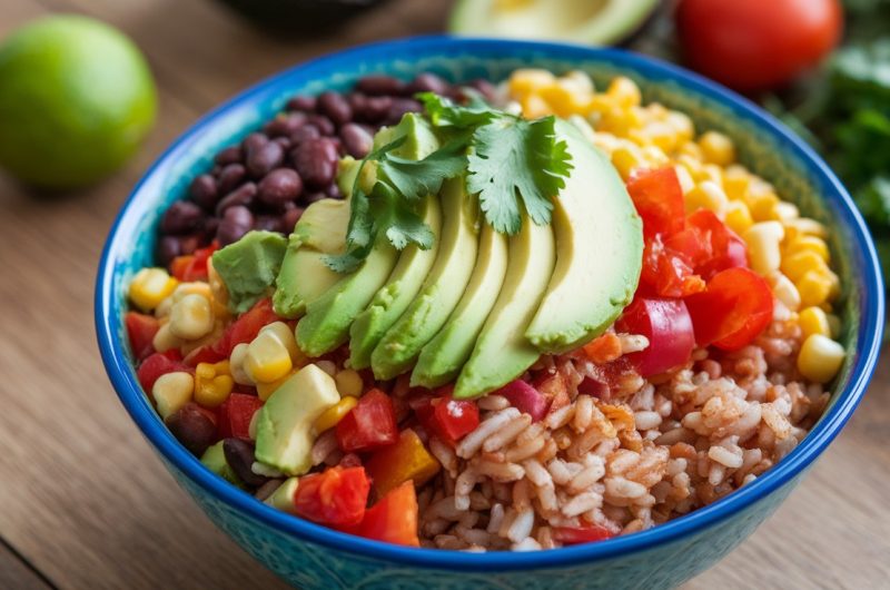 Flavor-Packed Vegetarian Burrito Bowls Recipe