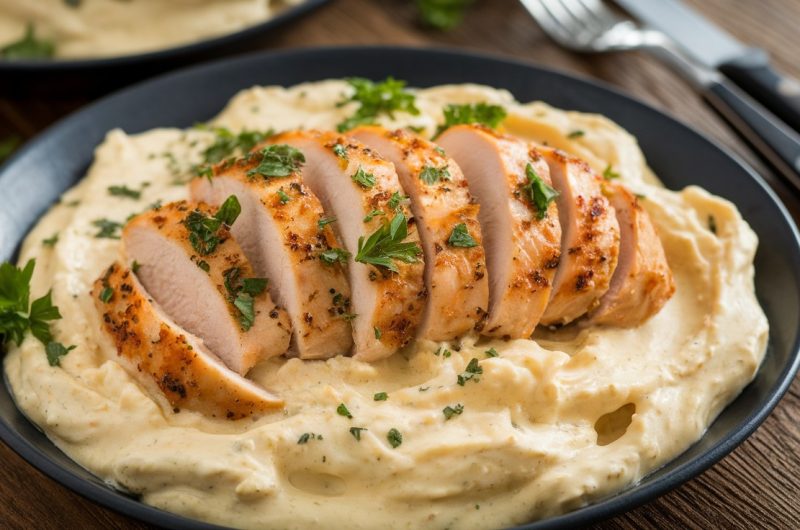 Creamy Keto-Friendly Chicken Alfredo