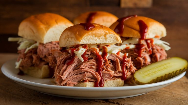 Deliciously Easy BBQ Pulled Pork Sliders