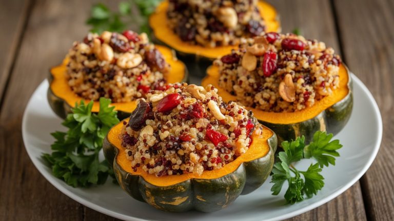 Deliciously Nutritious Stuffed Acorn Squash Recipe