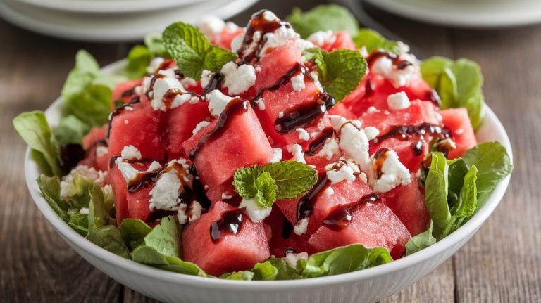 Delightful Watermelon Feta Salad