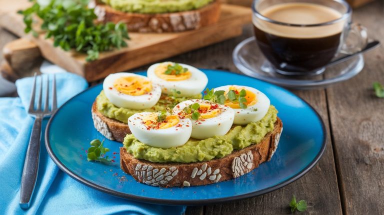 Easy Avocado and Egg Toast Recipe