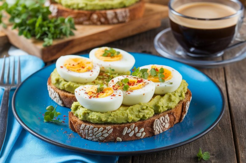 Breakfast Meal Prep: Avocado and Egg Toast