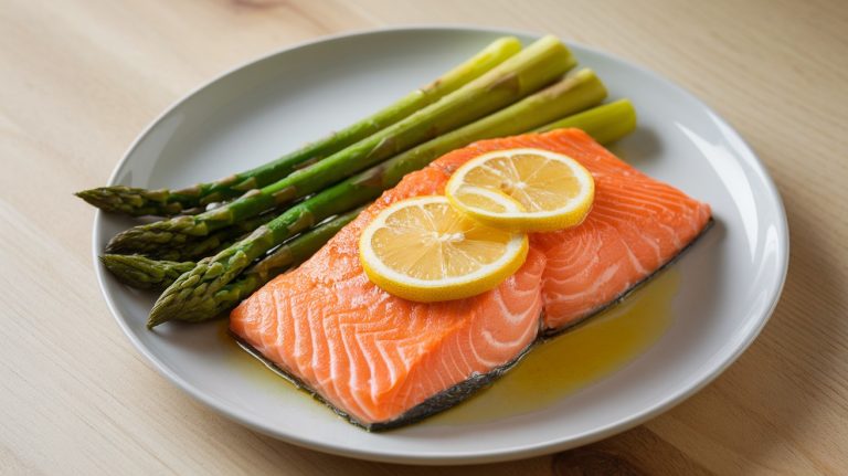 Easy Baked Salmon with Asparagus Recipe