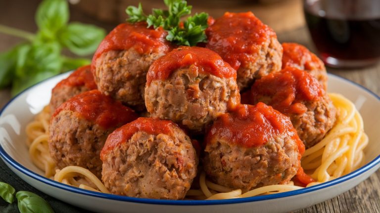 Easy Beef and Turkey Meatballs