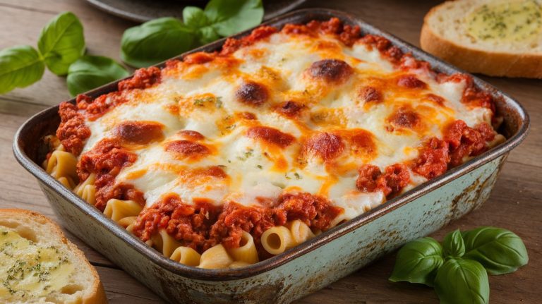 Easy Cheesy Pasta Bake Recipe