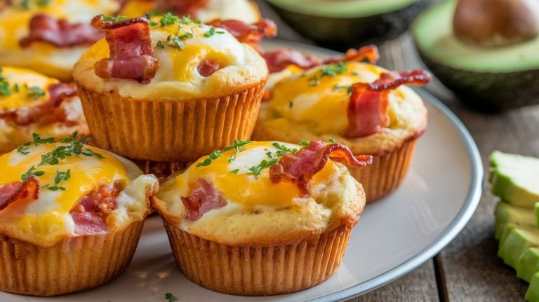 Easy Keto Bacon and Egg Muffins