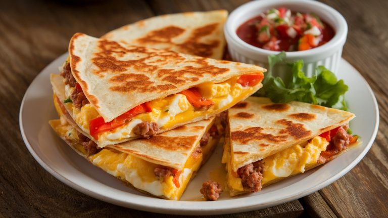 Easy Make Ahead Breakfast Quesadillas