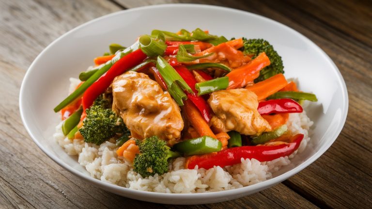 Easy Make Ahead Chicken and Vegetable Stir Fry