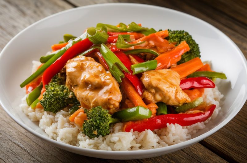 Make-Ahead Chicken and Vegetable Stir-Fry Recipe