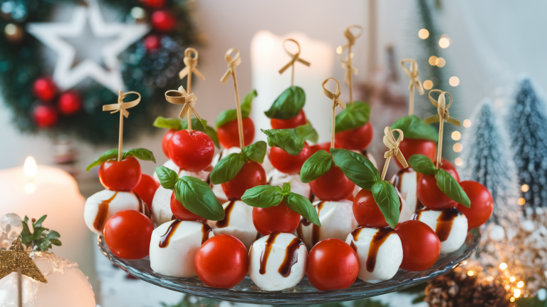 Easy Mini Caprese Skewers for Any Occasion