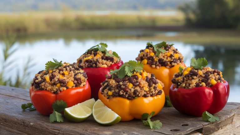 Easy Vegan Stuffed Bell Peppers Recipe