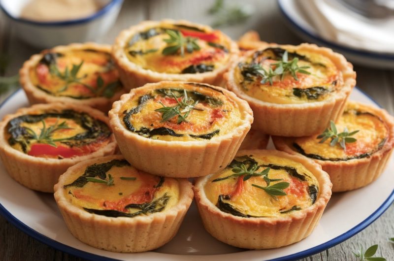 Savory Mini Quiche Cups Recipe