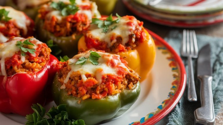 Easy and Delicious Stuffed Bell Peppers