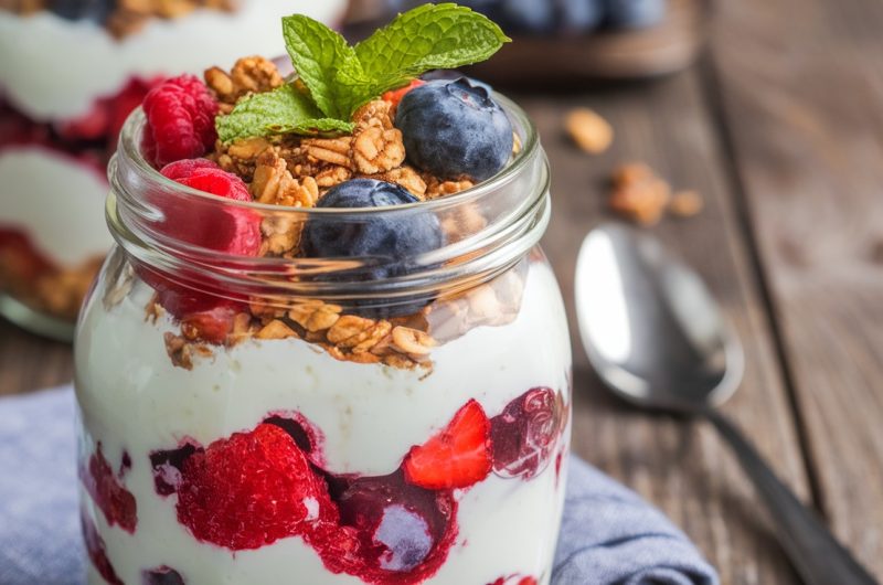 Delicious Greek Yogurt Parfaits Recipe