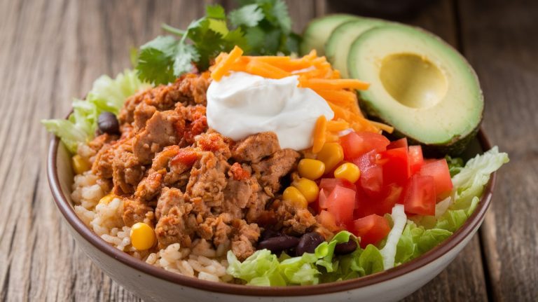 Flavorful and Versatile Turkey Taco Bowl