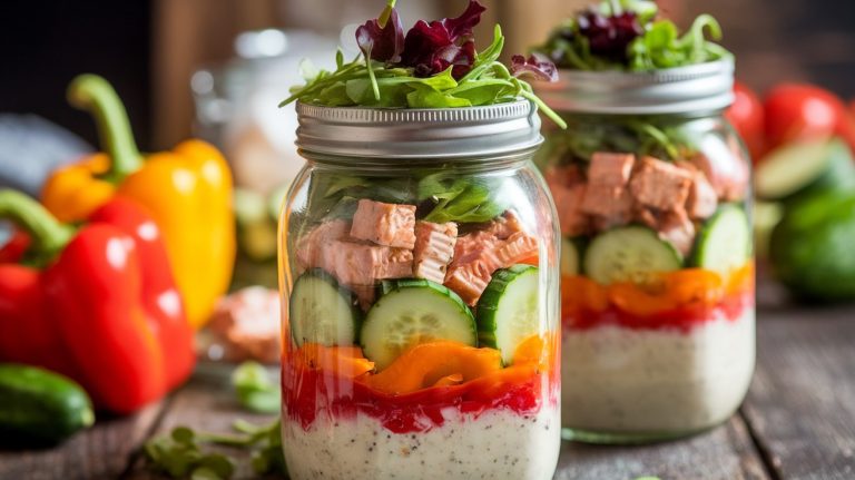 Make Ahead Mason Jar Salads