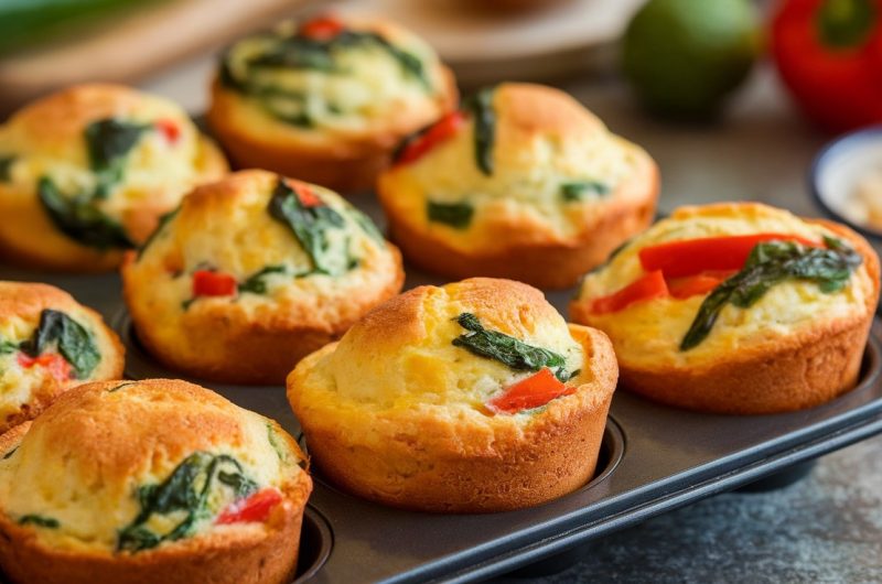 Savory Veggie-Packed Egg Muffins Recipe