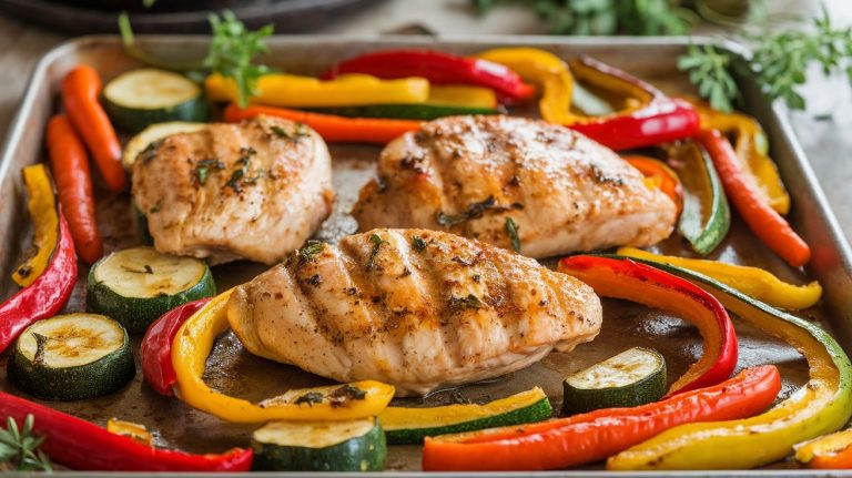 One Pan Wonder Chicken and Veggies