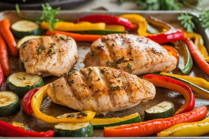 Easy Sheet Pan Chicken and Veggies Recipe