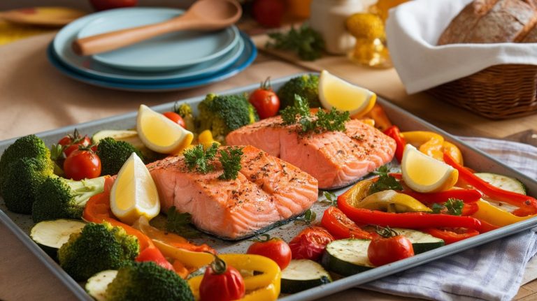 Quick and Healthy Sheet Pan Salmon Recipe