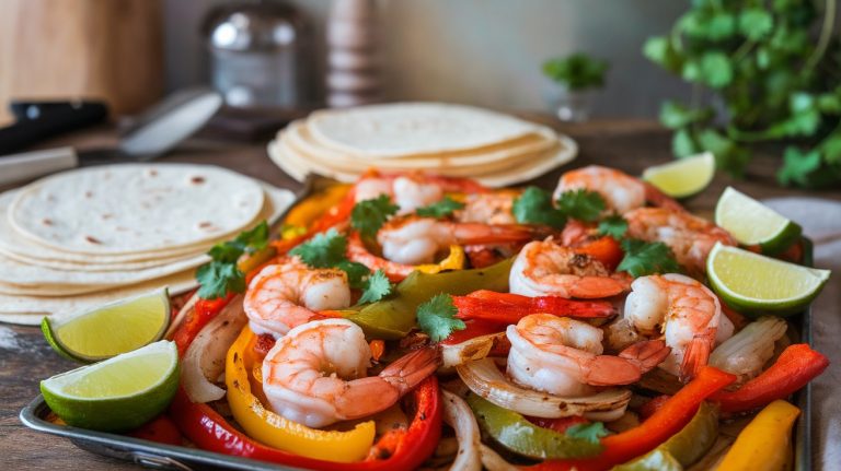 Sheet Pan Shrimp Fajitas Made Simple