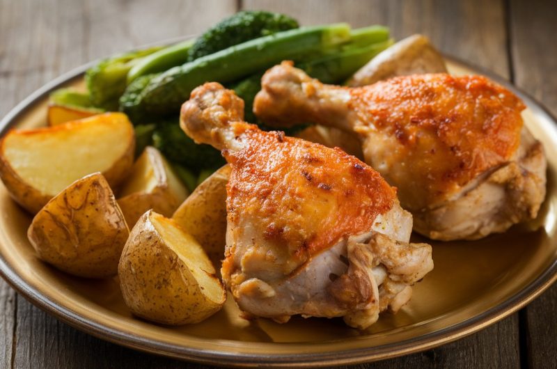 Crispy Oven-Baked Chicken Drumsticks