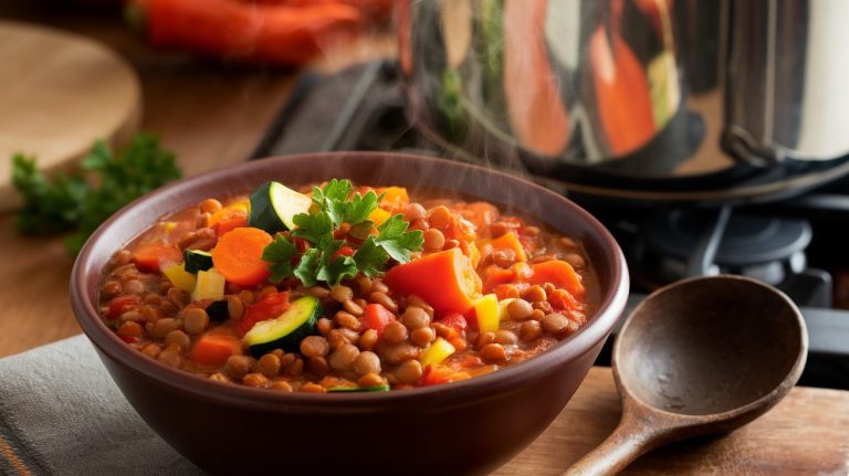 Simple and Nutritious One Pot Lentil Stew