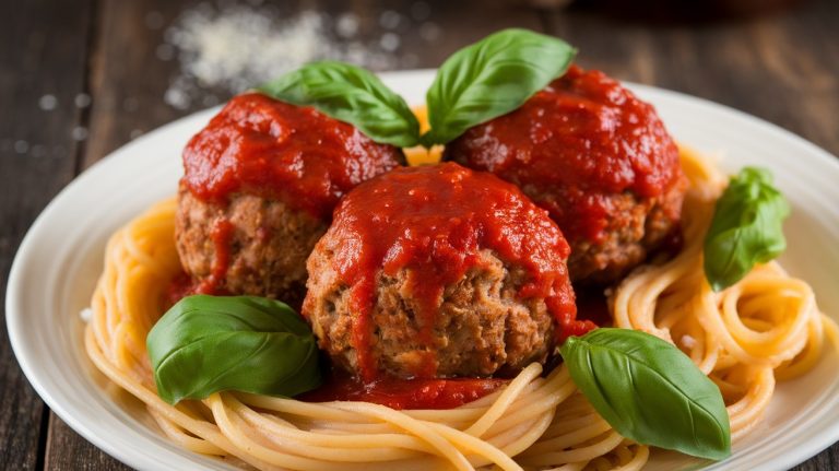 The Ultimate Homemade Meatballs with Marinara Sauce