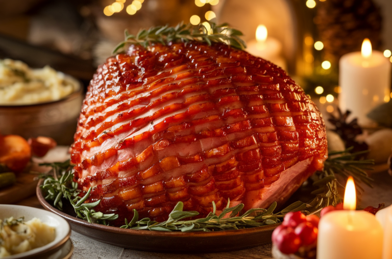 Sweet and Savory Honey Glazed Ham Recipe