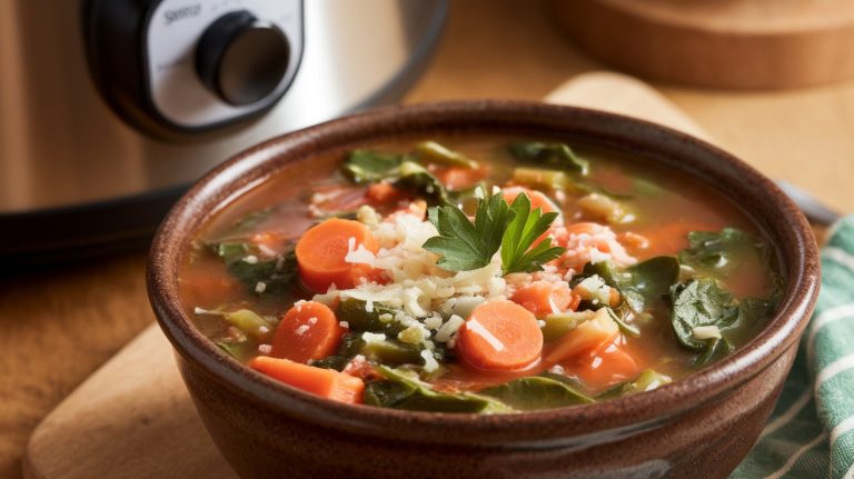 The Ultimate Slow Cooker Vegetable Soup