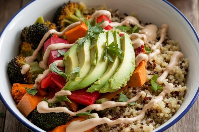 Colorful Vegan Buddha Bowl Recipe