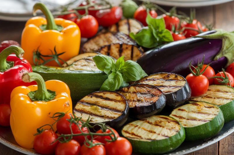 Smoky Grilled Vegetable Platter